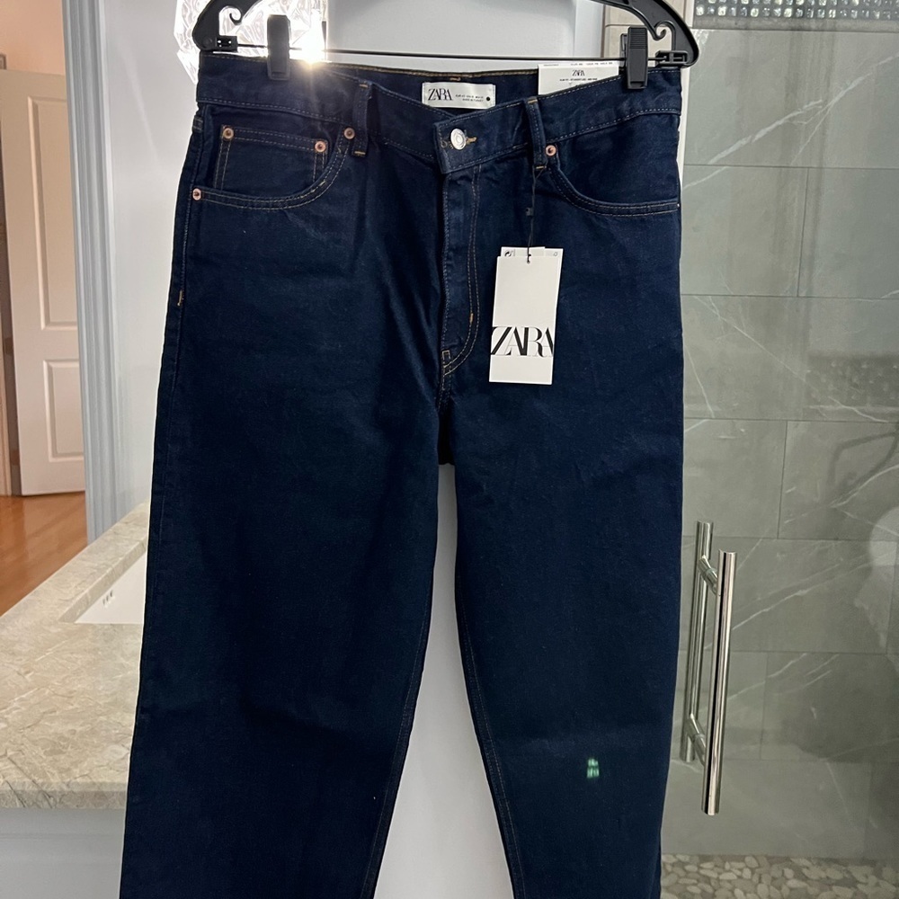 ZARA THE NEW DADDY FULL LENGTH JEANS - Picture 8 of 13